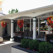 Faux hanging baskets