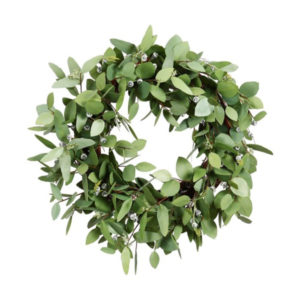 Seeded eucalyptus wreath 24"