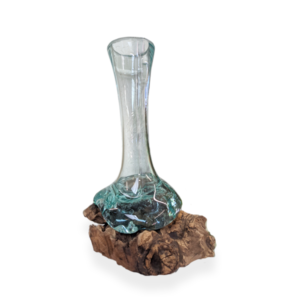 Molten Glass Vase