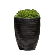 Tall Sisal Weave Black